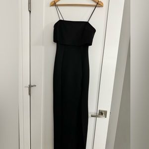 Black evening dress